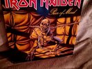IRON MAIDEN PIECE OF MIND, 1983 JACKSONVILLE PRESSING,  EXCLENT, INSERTS