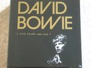 David Bowie Five Years Boxset