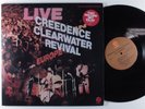 CREEDENCE CLEARWATER REVIVAL Live In Europe FANTASY 2XLP VG+/VG++ promo l