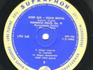 Josef Suk Violin Recital - Anton Dvorak, Jaroslav Kocian - Supraphon LPM 348