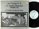 E.C. Cannon Evangelistic Crusade - Get It Straight In '78 LP - Soul Gospel HEAR