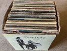 Large Box of Vinyl LP Records Rock, Pop, Prog, Reggae, Electro, Soul, Punk…