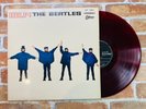 THE BEATLES HELP OP 7387 JAPAN 1st Press RED WAX ODEON Tested Fast No.2