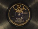 78 RPM -- Lonnie Johnson & Blind Willie Dunn (Eddie Lang), Okeh 8695, VV-/V Jazz
