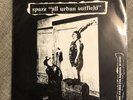 Spazz Floor Split 7” All Urban Outfield Blue Vinyl Record RARE VG+ Hardcore Punk