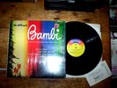 WALT DISNEY ( BAMBI ) ORIG 1963 VINYL LP in shrink w/ DISNEY postcard insert NM-