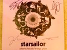 signed - Starsailor: Where The Wild Things Grow - Lilac vinyl signed by band
