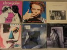 6 LP POP ROCK LOT: ELTON/HOWARD JONES/SIMPLY RED/BILLY JOEL/SQUIER/BUCKINGHAM