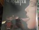 SLAUGHTER-Fear No Evil (Red & Black Splatter Double LP, 45 RPM, Remasted, RARE)