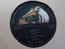 Evan Williams 78 Record Grade V+ See Label in Photo Gramophone 