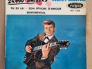 EP 45T Johnny Hallyday 24.000 Baisers 1961  Languette  Centreur Défaut Imprimeur