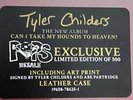TYLER CHILDERS LEATHER BOUND LIMITED TO 500   SIGNED BY TYLER & ABE LAST ONE