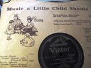 1912 VICTOR Children EDUCATION Louis Christie clarinet Alfred Doucet oboe 17174