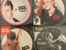 SET of 4 DAVID BOWIE 7
