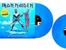 IRON MAIDEN Seventh Tour Of A Seventh Tour In GERMANY - 2 BLUE Vinyl, LP - NEW