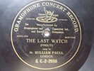 William Paull 78 Record Vocal Grade V+ 