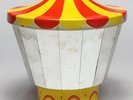 Vtg As-Is Red Raven Movie Records Magic Mirror Topper Carousel, Untested