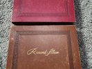 2 Vintage DECCA Record Storage Albums Full Books 10