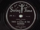 Blues 78 LOWELL FULSON Three O'Clock In The Morning SWING TIME 290 E HEAR 155