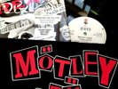MOTLEY CRUE PRIMAL SCREAM + PATCH  1991 UK PROMO VINYL 12