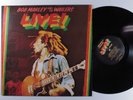 BOB MARLEY & THE WAILERS Live  ISLAND LP VG+ uk with catalog m