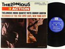 Thelonious Monk - Thelonious In Action LP - Riverside - RLP 12-262 Mono DG