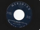 TEEN BOPPER bw/ DOOWOP 45 - BILLY J KILLEN - GEORGIA BOY - HEAR- 1959 MERIDIAN