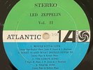 Led Zeppelin II - Original Colombia LP pressing with ALTERNATE back cover