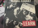 Verbal Assault Learn Positive Force Records EP 1986 Punk Rock LP. 7 Seconds.