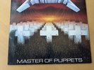 METALLICA MASTER OF PUPPETS VINYL LP 1989 EUROPE REISSUE EXCELLENT CONDITION