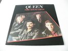 QUEEN 'GREATEST HITS' LP UK EMI 1981 FULLY BAND SIGNED SLEEVE FREDDIE MERCURY