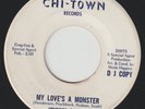 Northern Soul Orig Demo. Johnny Sayles - My Love's A Monster- Chi Town - Rare