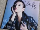 Dua Lipa RARE Vinyl LP Record Pink Marbled Translucent - SIGNED