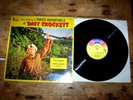 WALT DISNEY Three Adventures of DAVY CROCKETT vinyl LP in shrink VG+