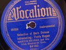 MARTIN BEIRNE & Irish Blackbirds - Barn Dances & Reels Vocalion Record 78 #84182