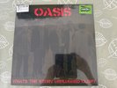 OASIS RARE GREEN MARBLED VINYL LP (WHAT'S THE STORY UNPLUGGED GLORY) LIMITED 300