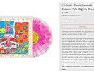 LP Giobbi -Jerry Garcia (Remixed) LE /500 Vinyl Exclusive Magenta Grateful Dead