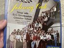 Rare Johnny Cash Sings B.C. Goodpasture Christian School W/Poster  Vinyl LP.
