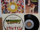 CRAMPS 2  PSYCHOBILLY 45's LET'S GET FUCKED UP / FASTER PUSSYCAT NEAR MINT NR