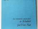 Yves Nat Piano Schubert Moments Musicaux Discophiles Francais DF 72 (8