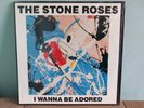 THE STONE ROSES I WANNA BE ADORED ORIGINAL 1989 U.S.A. PRESSING IN SHRINK EX CON