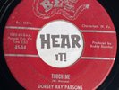 Hot WV Country Bop Hillbilly 45 DORSEY RAY PARSONS Goodnight To Lonliness B-E-S