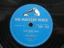 ELVIS PRESLEY 78 RPM BLUE SUEDE SHOES / TUTTI FRUTTI 1956 UK HMV POP 213