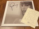 Taylor Swift SIGNED The Tortured Poets Department Vinyl Full Heart W/ RSD CARD