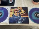 Pokemon Gold Silver Crystal Suicune Blue & Purple Swirl 2xLP Not Moonshake