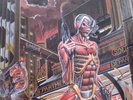 IRON MAIDEN Somewhere In Time CAPITOL Records Vinyl LP VG+ 1986