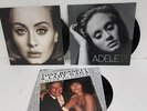 Adele / Lady Gaga 3 Vintage records/ Used/ Untested