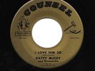 PATTY McCOY & THE RENEGADES 45RPM '62 COUNSEL I LOVE HIM SO DOO WOP VG+++ VINYL