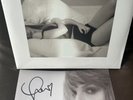 Taylor Swift Tortured Poets Department Vinyl Hand SIGNED Photo + Hand Sweat DNA