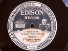 Edison 52647 Harry Reser TRAINING THE FINGERS  E 78 rpm jazz 1929 rare